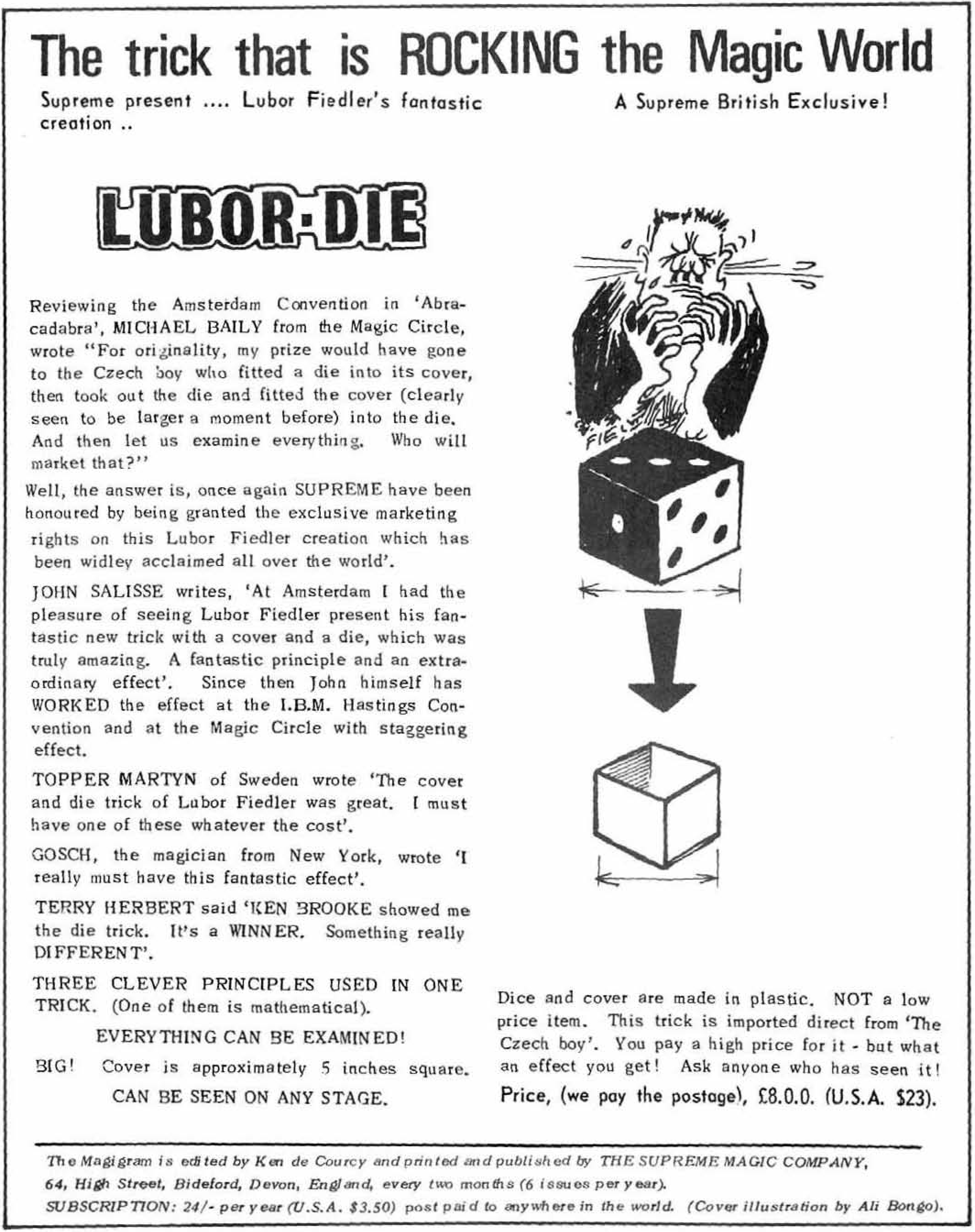 File:First advertisement for Lubor Die in 1971 Magigram.png