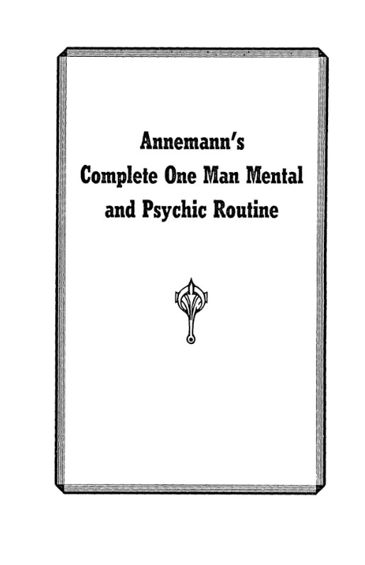 Annemann one man mental.jpg