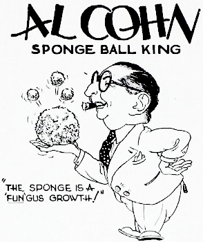 Al Cohn, the "Sponge Ball King"