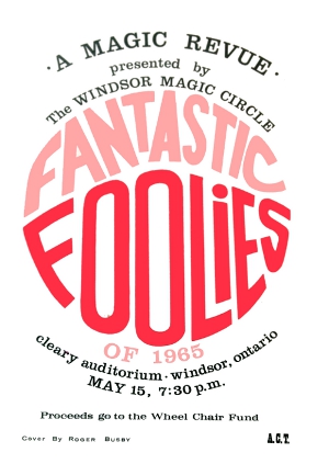 Cover of "Fantastic Foolies of 1965" program